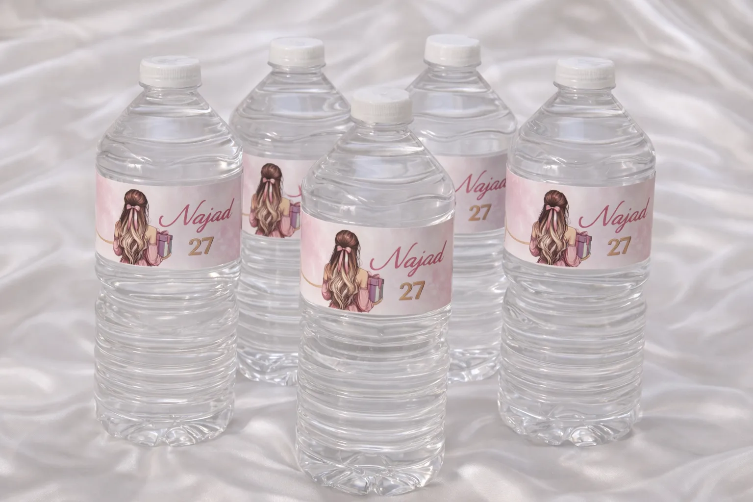 Étiquettes personnalisées pour bouteilles d’eau - 1/2